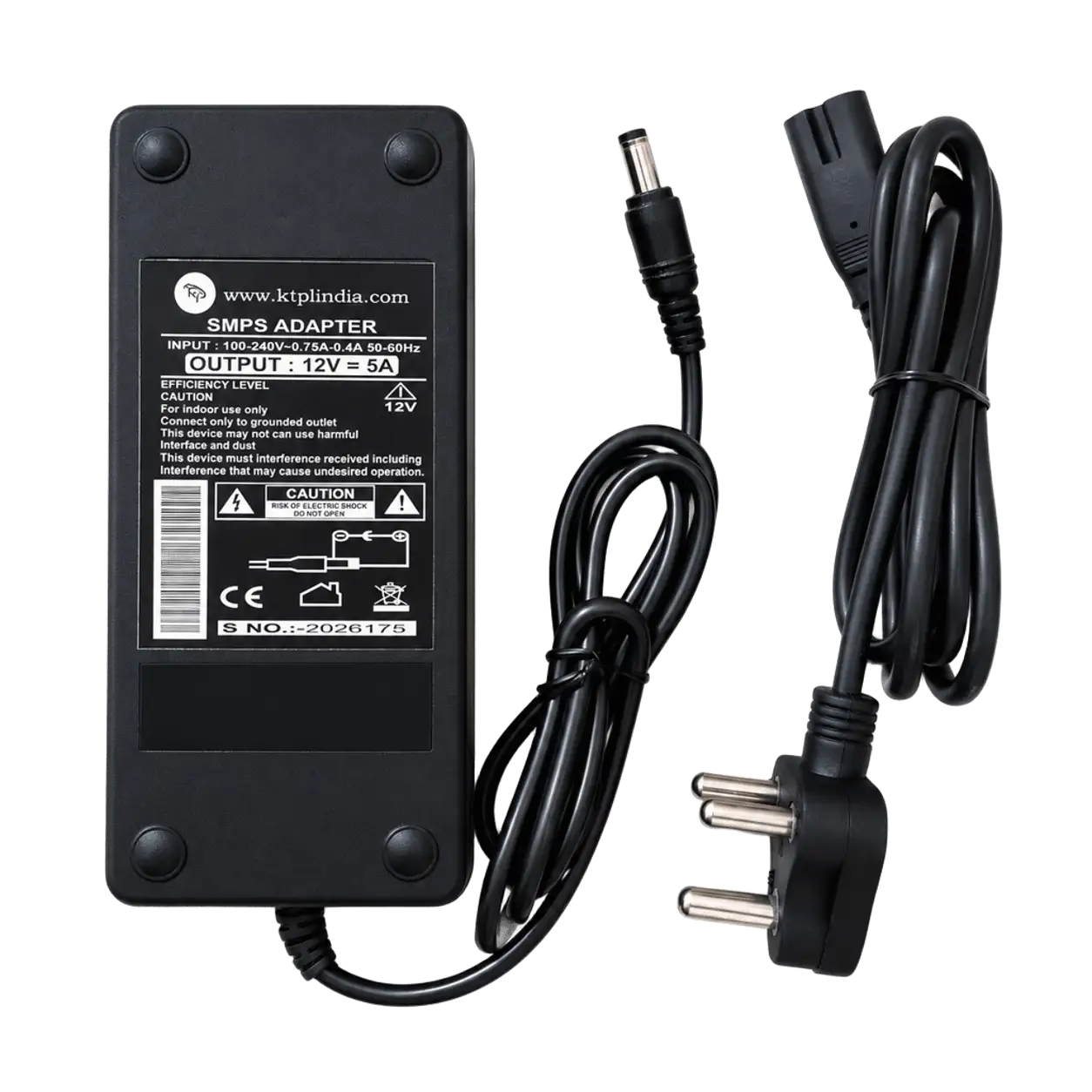 SMPS Adapter Power Supply Charger 12V 5A
