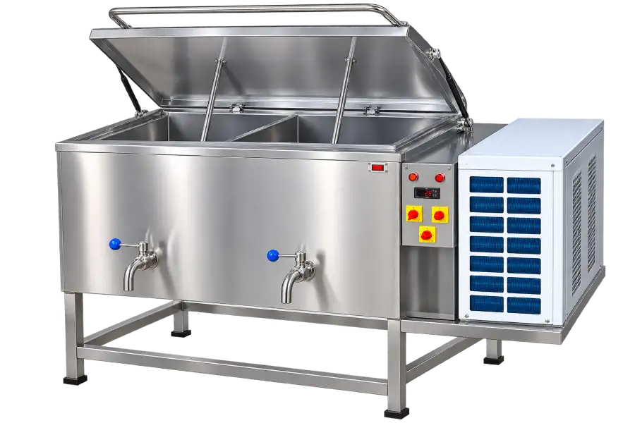 300 Ltr Bulk Milk Cooler (BMC) - Double Compartment View 2