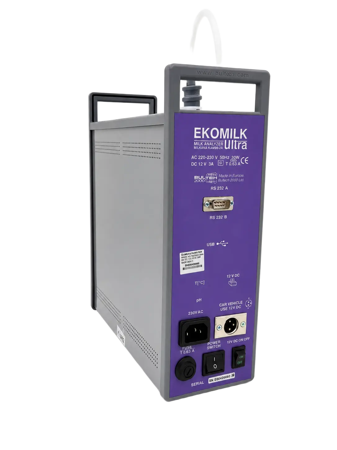 EKOMILK Ultra Portable Ultrasonic Milk Analyzer View 2