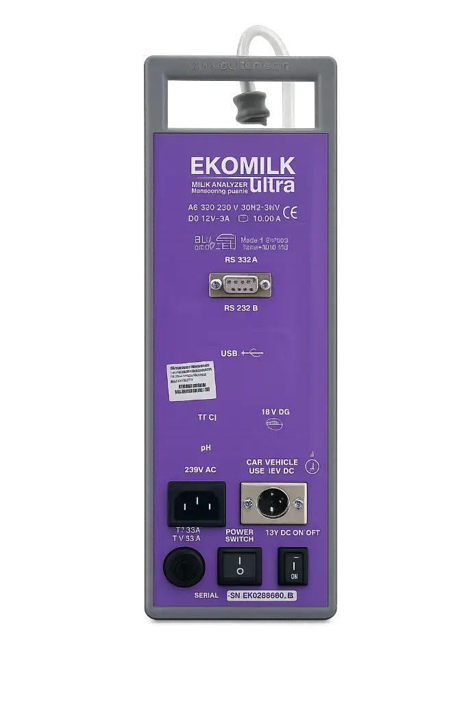 EKOMILK Ultra Portable Ultrasonic Milk Analyzer View 4